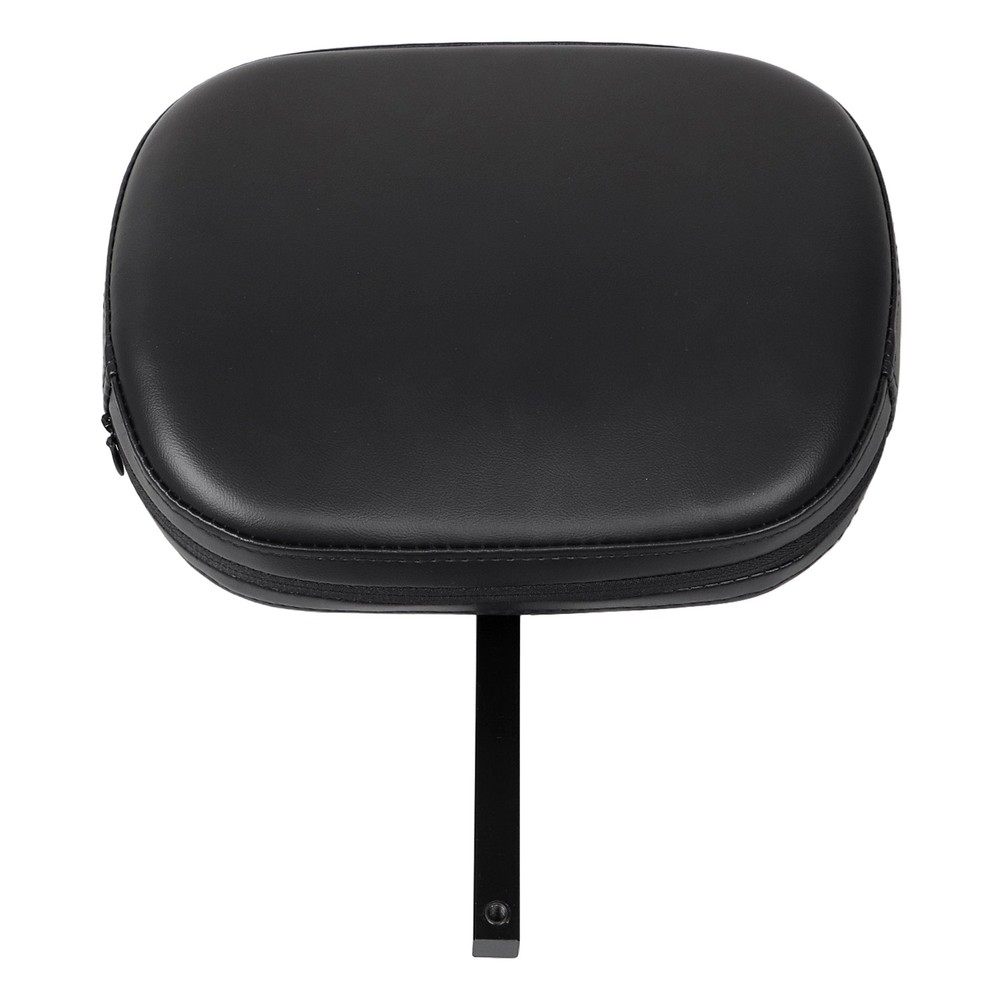 Black Removable Driver / Passenger Backrest Back Rest For Harley Dyna Softail