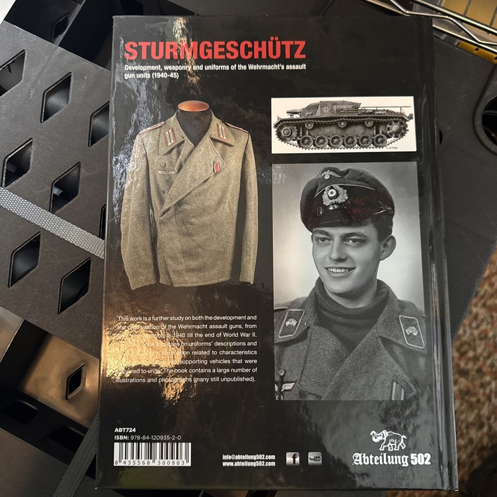Abteilung 502 724 Sturmgeschutz Book (Hardback)
