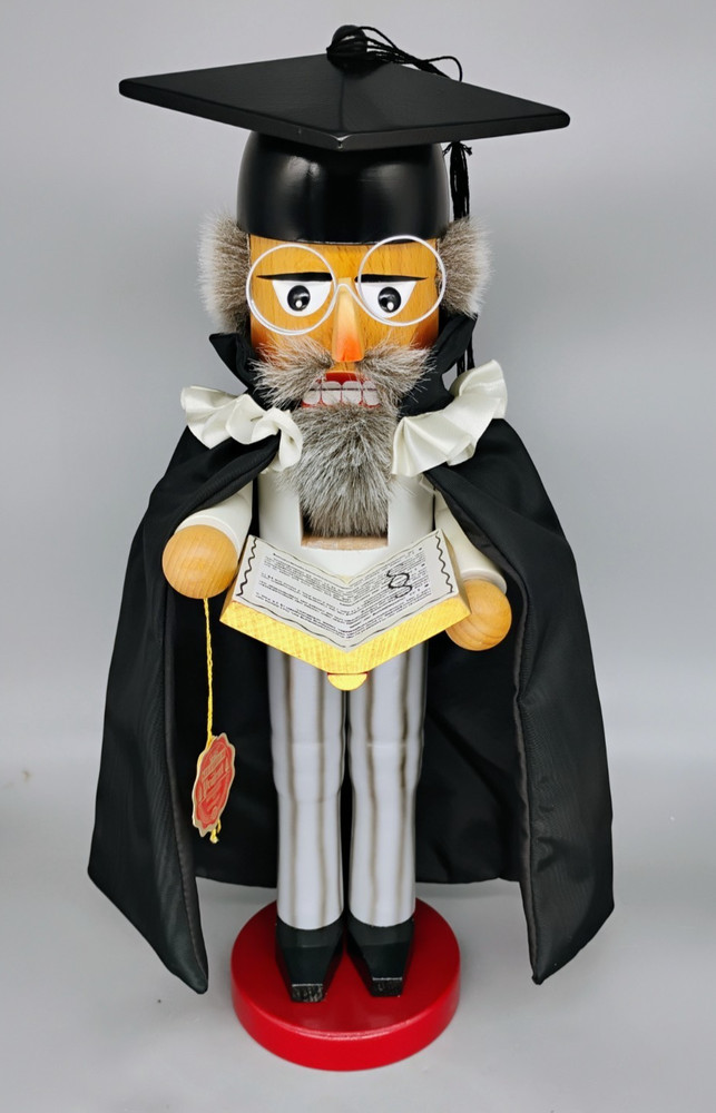 SIGNED - Steinbach New Doctor Graduate German Nutcracker - S878