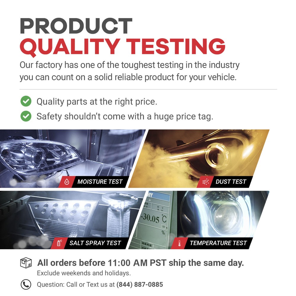 2009-2020 For Frontier LED DRL Switchback Sequential Signal Chrome Headlights