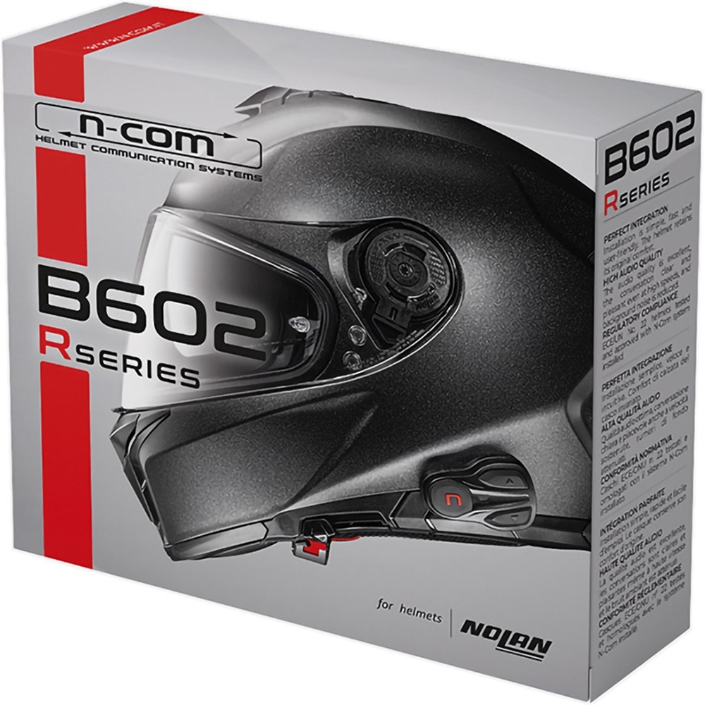 Nolan N-Com Bluetooth B602 R Series Double Set - Motorcycle Communication System