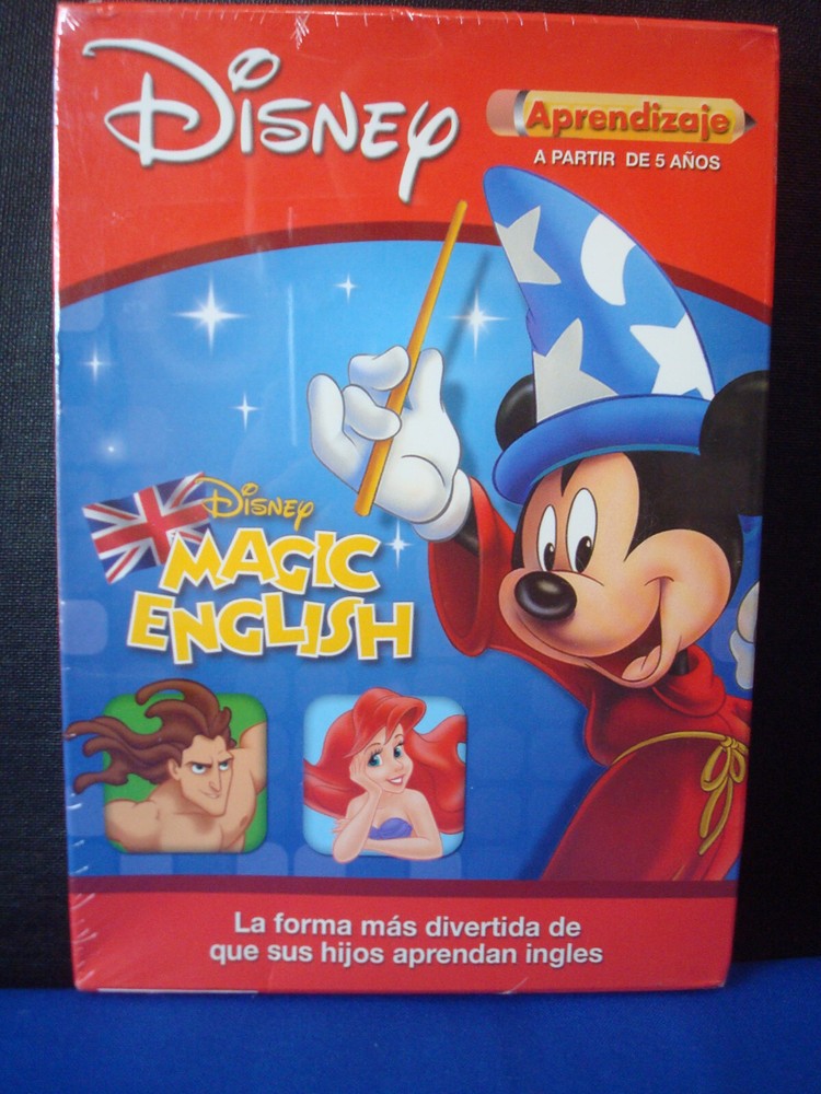 DISNEY'S MAGIC ENGLISH PC (SPANISH EDITION SEALED)