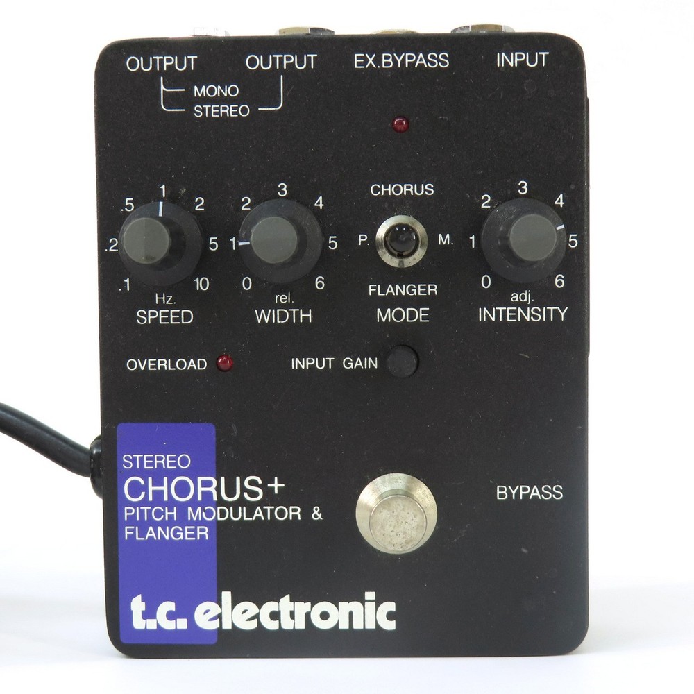 Tc Electronic Stereo Chorus Pitch Modulator Flanger