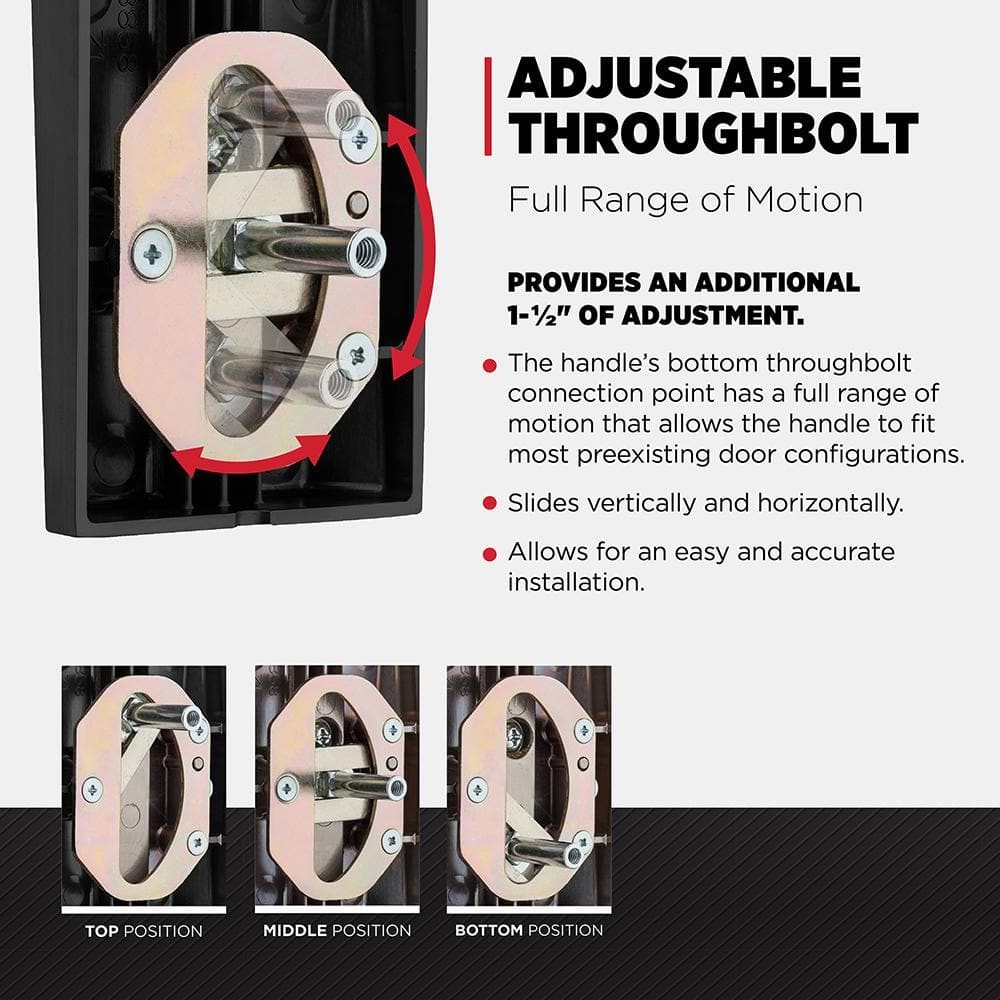 Kwikset Perth Keyed Entry Handle & Deadbolt Combo Pack