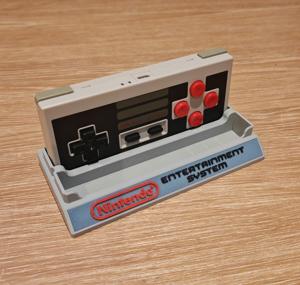 NES Controller Stand – Retro Nintendo Entertainment System Gamepad Holder