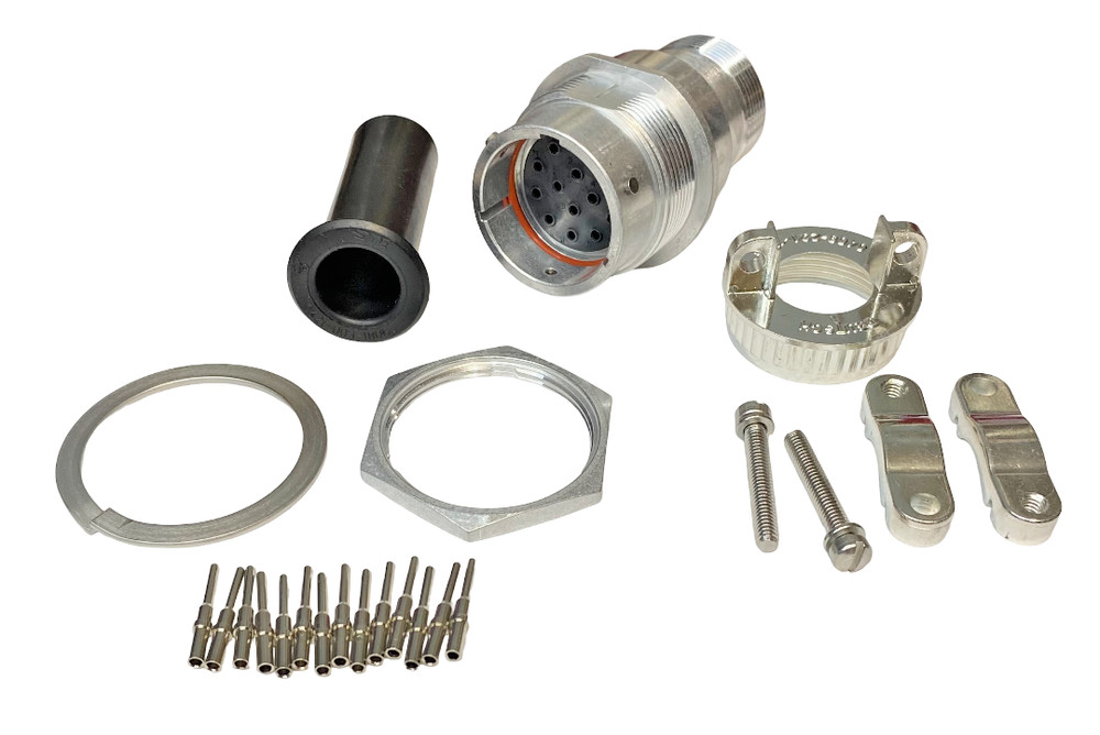 Skid Steer Auxiliary Connector Kit - 14 Position Machine Side