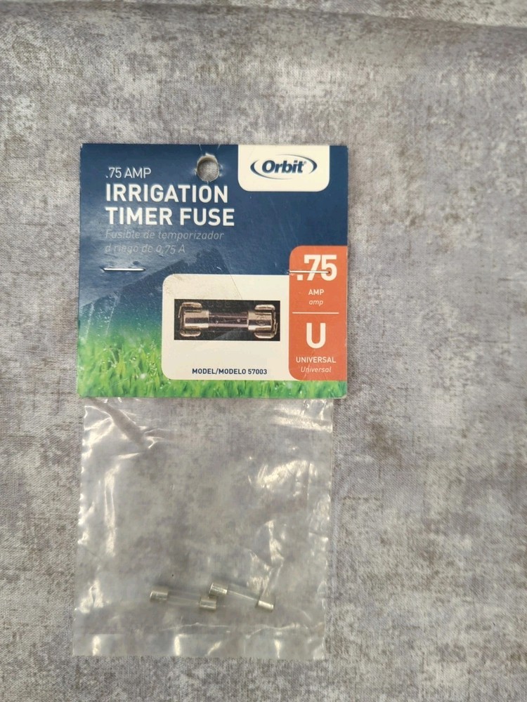 Orbit WaterMaster Underground 57003 Timer Fuse, 2-Pack .75 AMP IRRIGATION TIMER
