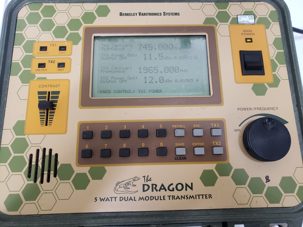 Berkeley Varitronics Systems The Dragon 5 WATT DUAL MODULE Transmitter