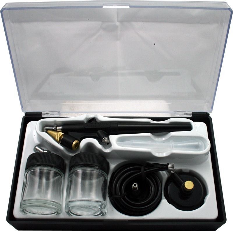 HS-38 Bottom Feed Single Action Airbrush Kit