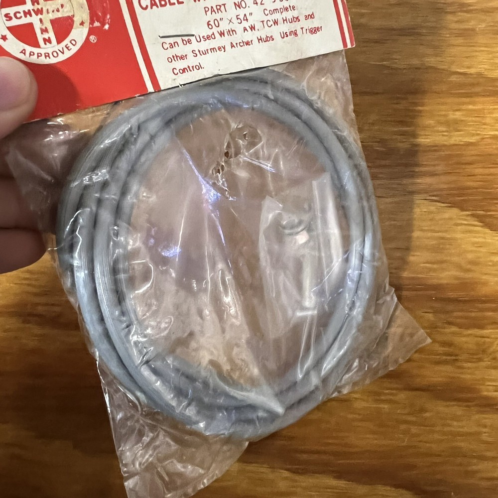 SCHWINN APPROVED UNIVERSAL TRIGGER CONTROL CABLE WITH ANCHORAGE NO 42953 NOS