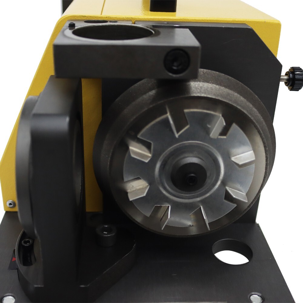 Drill Bits Sharpener 13-26mm Drill Bits Sharpener Equipment 4400rpm Yellow Color