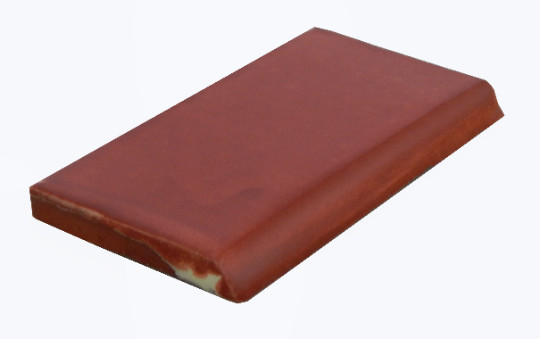 12 Surface Bullnose Mexican Molding Tile TERRACOTTA 2x4