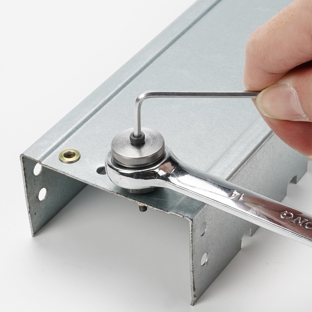 Hand Rivet Nut Gun,Head Nuts Simple Installation Manual Riveter Rivnut Tool Kit