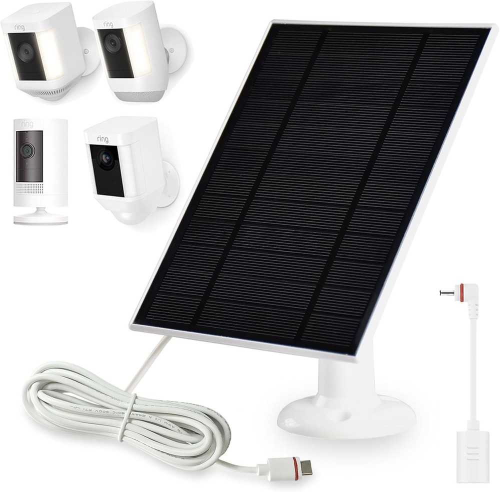 Solar Power Solution for Ring Camera Users - Easy Install & Effortless Charging