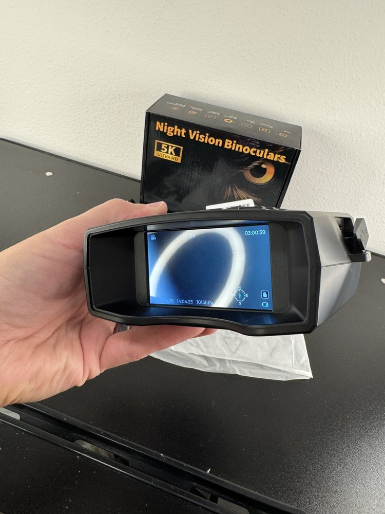 5k Ultra HD Night Vision Binoculars Open Box New