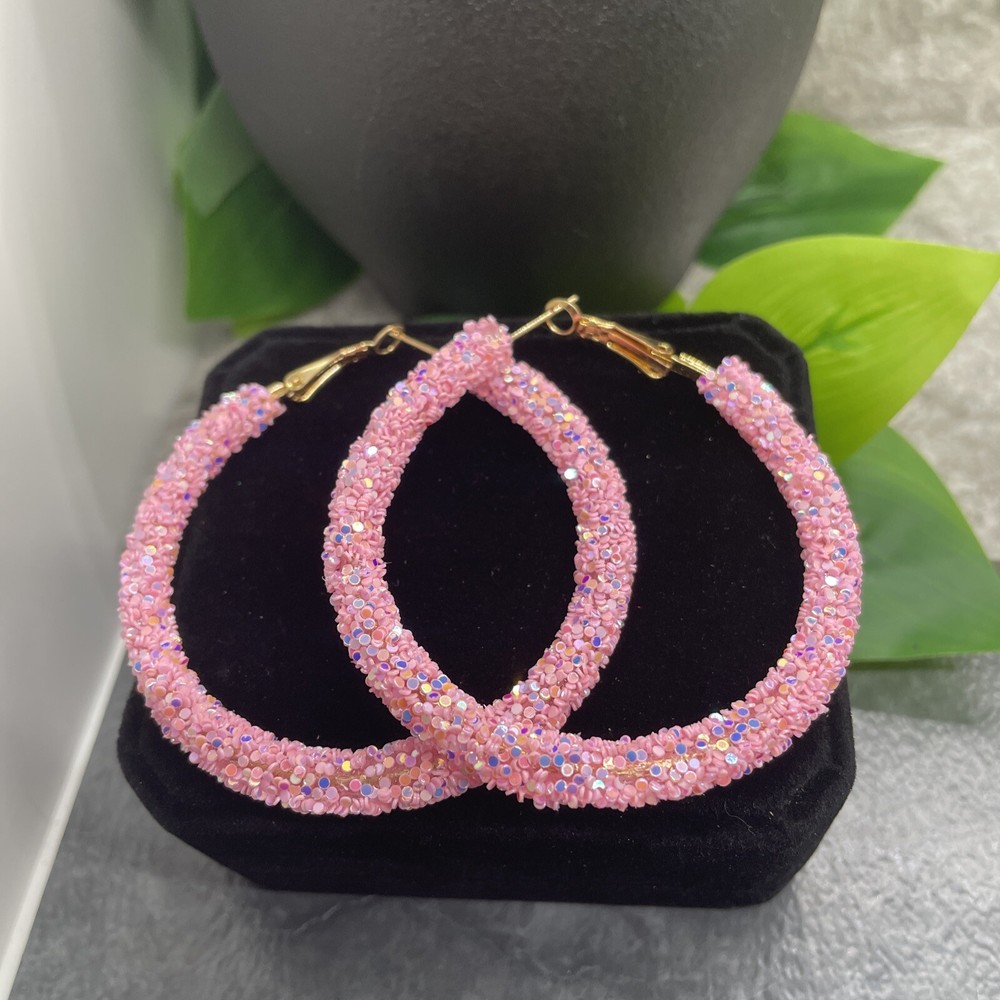 2” Gold-tone Earring Set Boho Retro Drop Dangle New Free Ship A1789