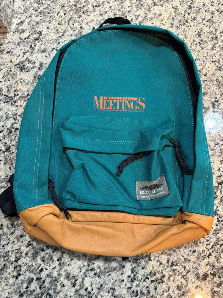 Successful Meetings high sierra backpack