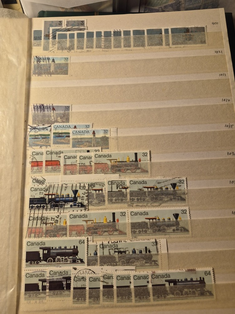Canada Stockbook Multiple Stock Pages Mint N Uesd, Nice Collection