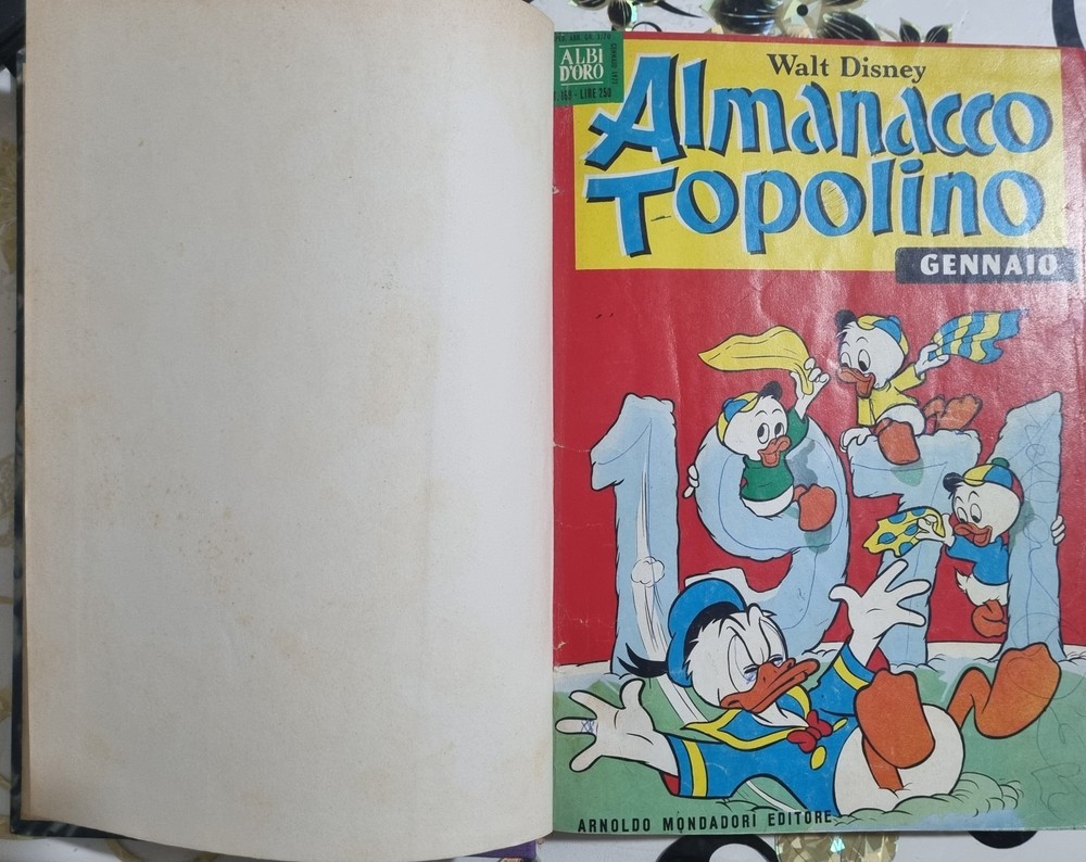 1971 Mickey Mouse Almanac