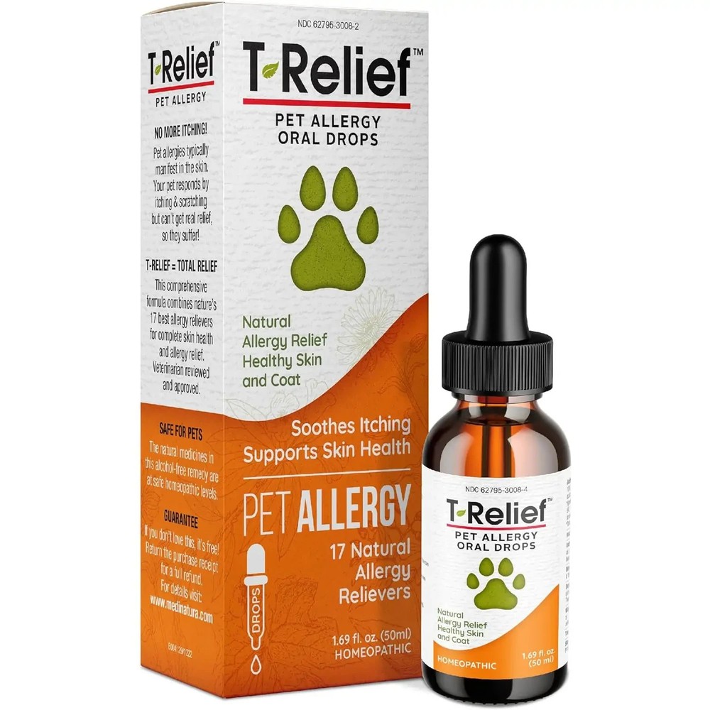 T-Relief Pet Allergy Drops, 50 ml