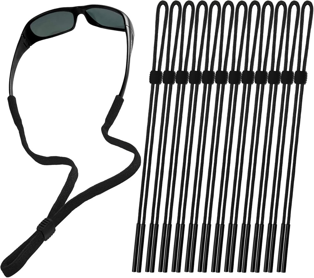 12 Pack Adjustable Sunglasses Neck Strap