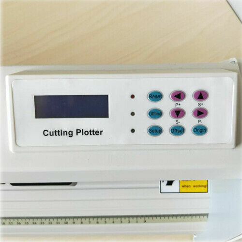 48" Vinyl Sign Cutter Contour Cut Function Sign Stickers Cutter Plotter Machine
