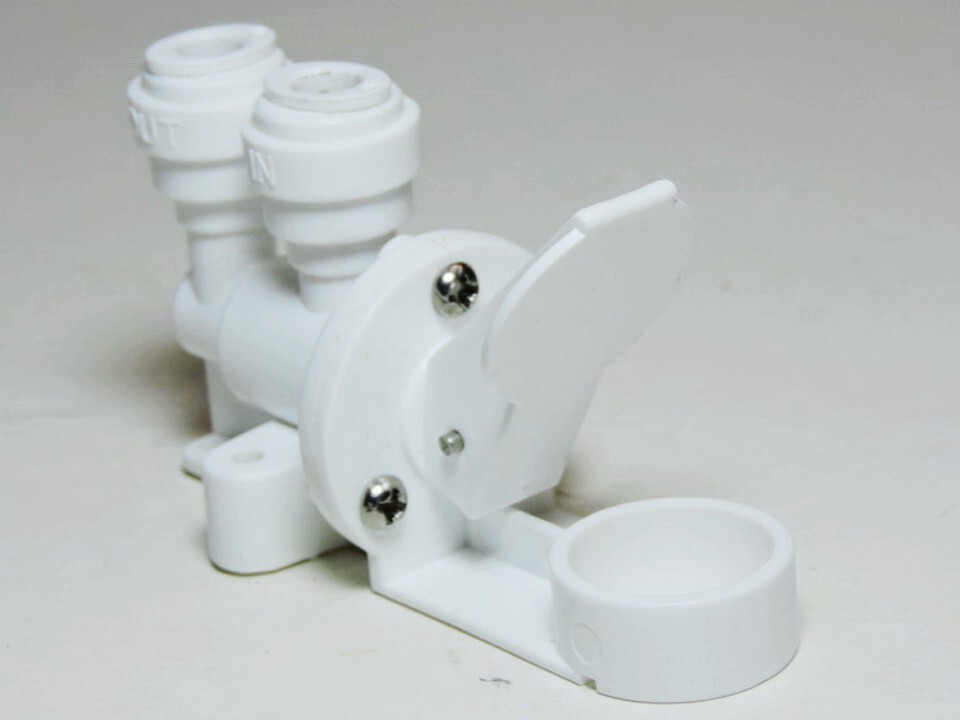 Leak Detector White 1/4” Quick Connect for Reverse Osmosis Systems