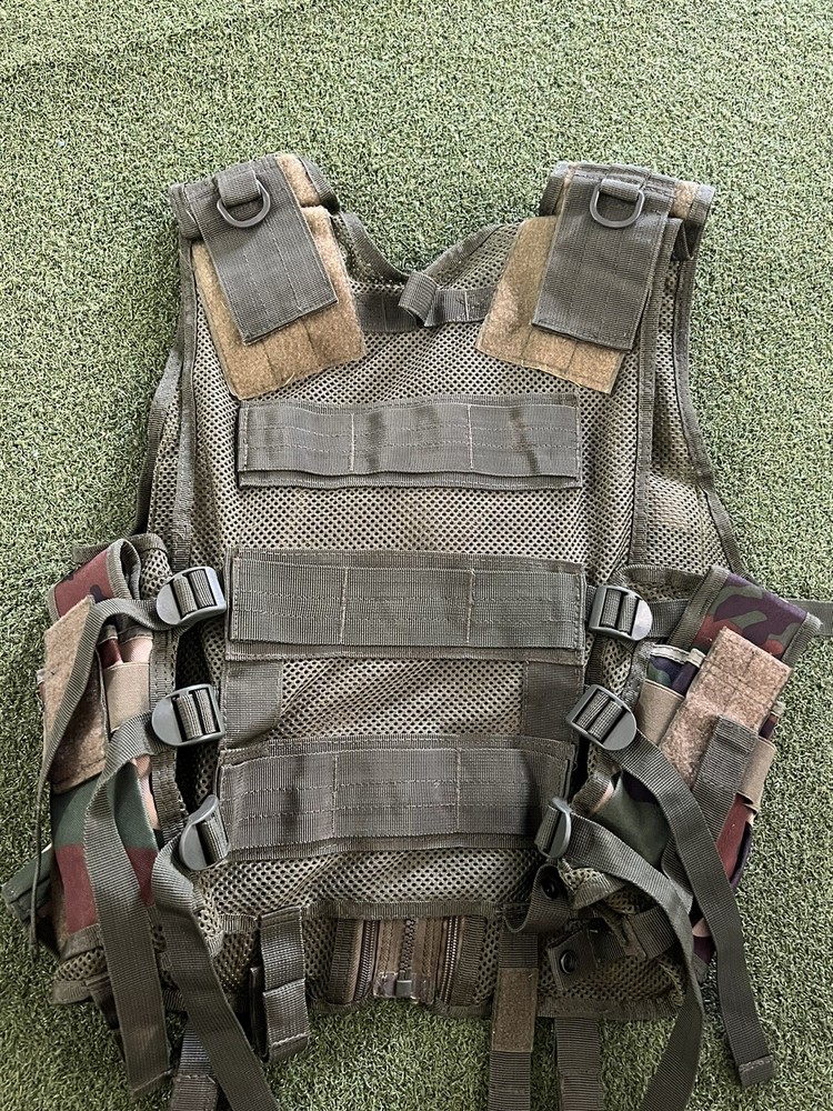 Fidragon Tactical Vest Camo Green