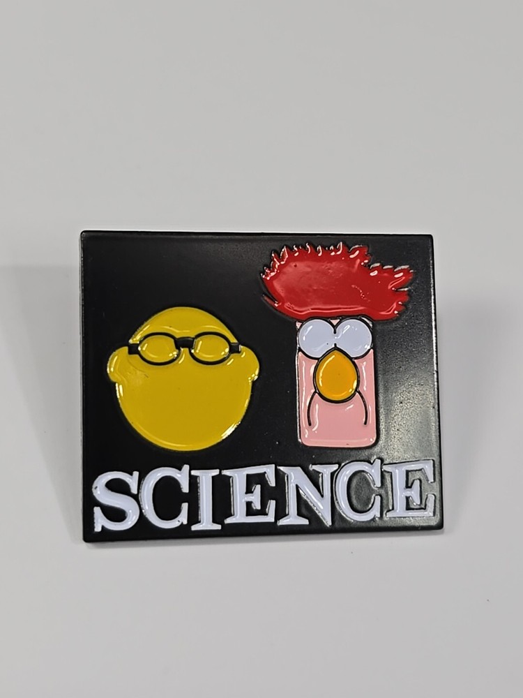 Science Lapel Pin Muppet Characters Dr. Bunsen Honeydew & Beaker