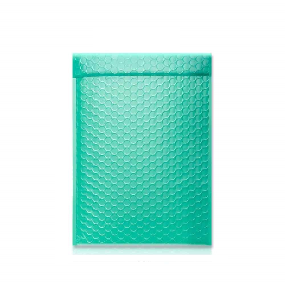 ProLine 250 #0 6.5x10 Extra Wide Teal Blue Poly Bubble Mailer DVD CD Envelope