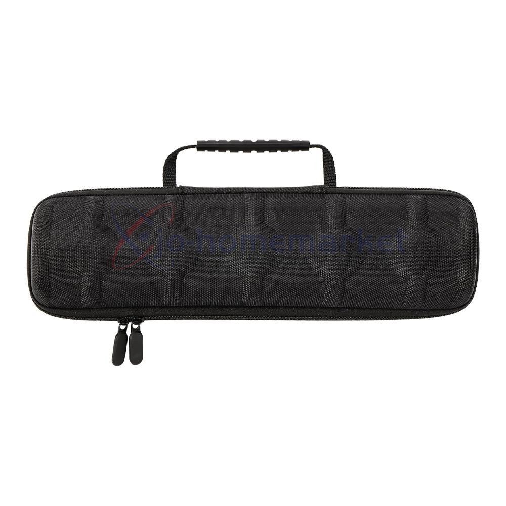 5-Compartment Portable Watch box - With Handle, Flip-Top Lid, and Soft Lining