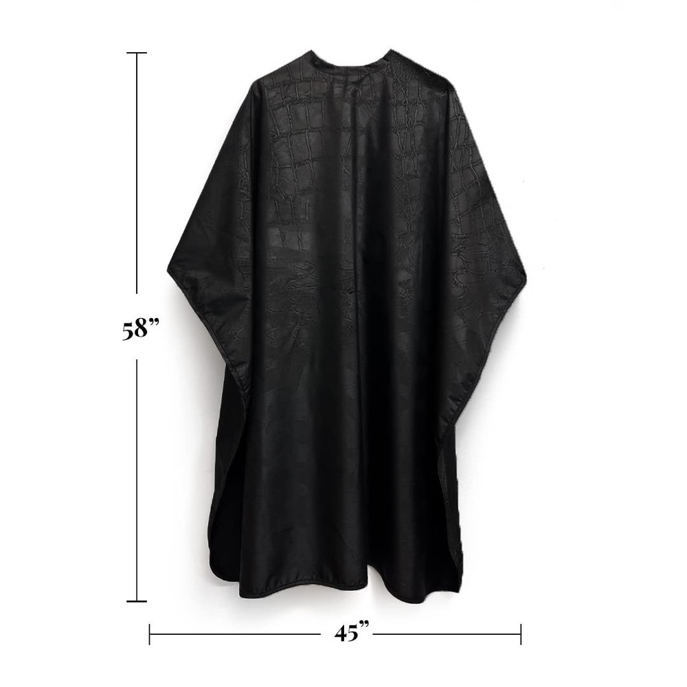 Alligator Hide Bleach-proof Multi Purpose Coloring/Styling Cape, Textured Sur...