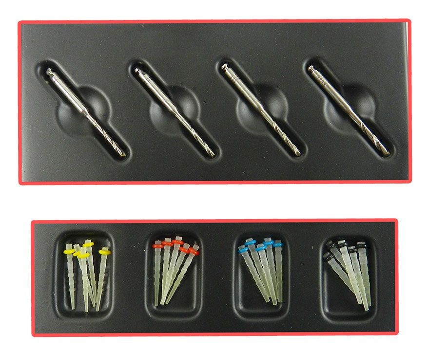 Fiber Post With 4 Drills