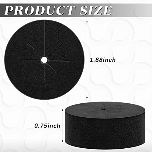 240 Pcs Foam Clone Collars 2" Inserts for Hydroponic Cloning Machines, Reusable