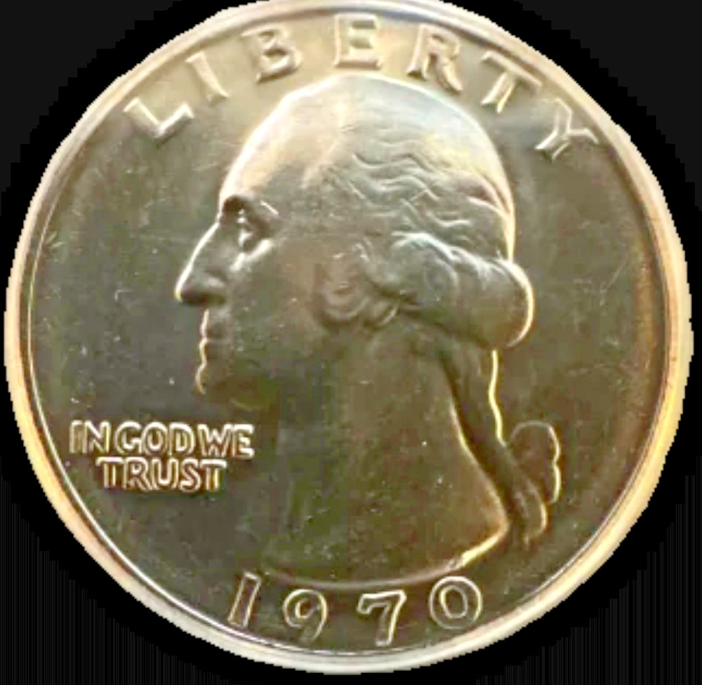 1970 25C Washington Quarter - MS65 - ANACS