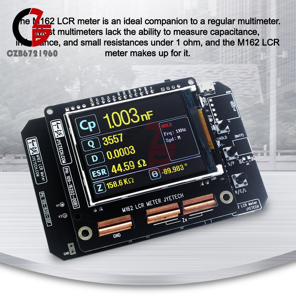 M162 High Precision LCR Meter DIY LCD Inductance Resistance Capacitance Tester