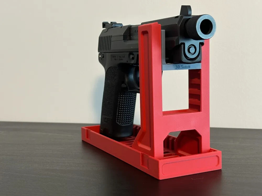 The Mod Rack handgun storage system (Black)