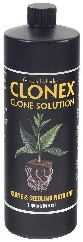 HydroDynamics Clonex Clone Solution - Clone & Seedling Nutrient, 1 Quart