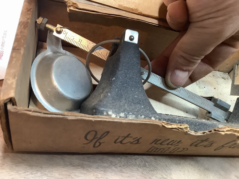 Micro-Precision Model 501 Powder Bullet Scale Vintage Reloading 1670