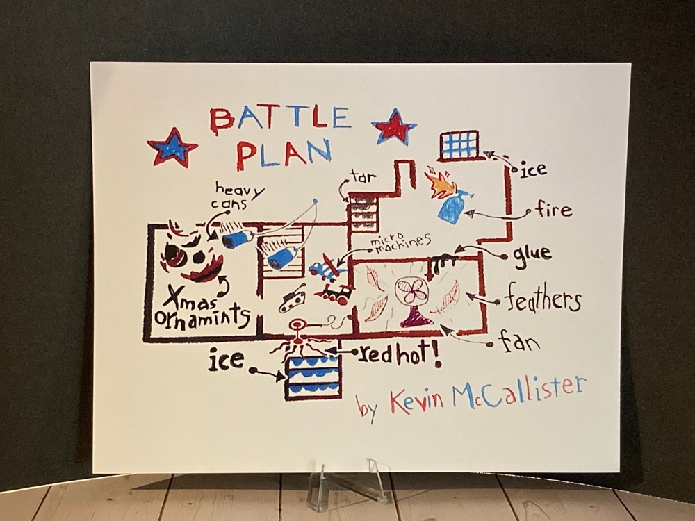 🎄🎅🎄Home Alone Battle Plan GREAT COLOR 🎄🎅🎄
