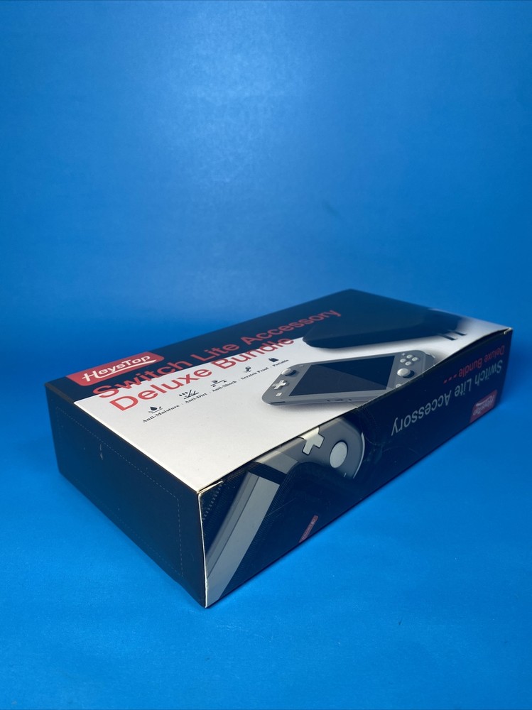 NEW! Switch Lite Accessory Bundle - Protective + Carrying Case, Screen Protector