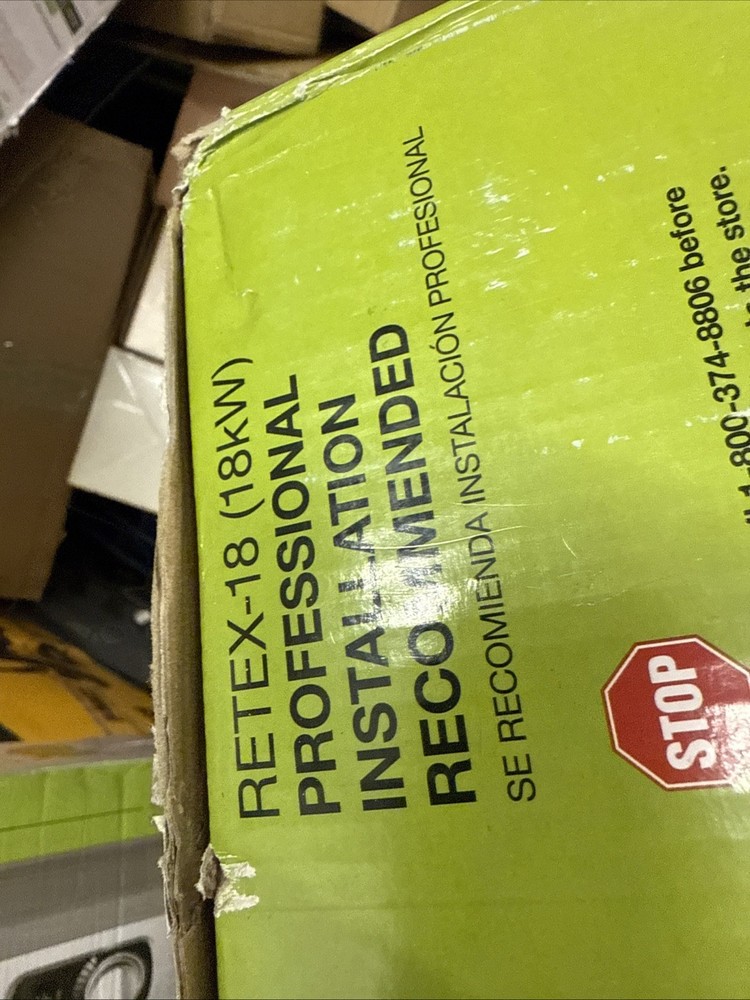 Rheem RETEX-18 Performance 18kW 3.5 GPM Electric Tankless Water Heater 240V NEW