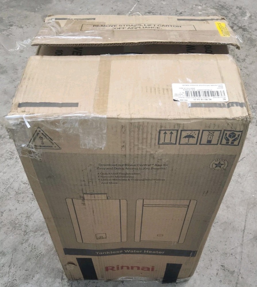 Rinnai RE160IP Internal Tankless Water Heater 160k Btu 6.6 gpm max PROPANE