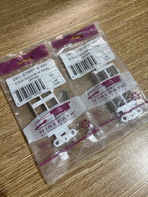 Wirepath DEC-STRAP-6-WH