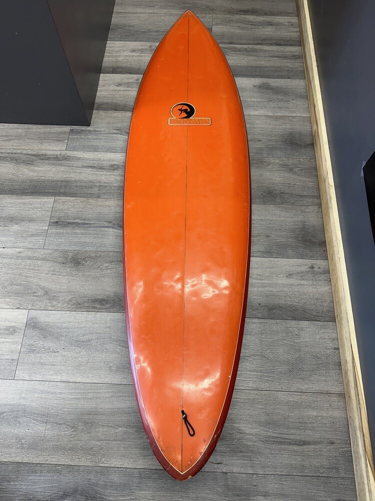 Shaun Thompson 6’ 8” Vintage Single Fin Surfboard