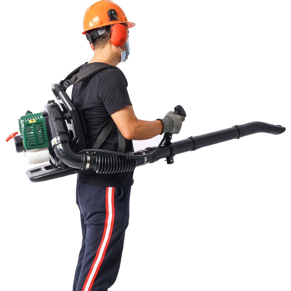 Backpack Leaf Blower 52cc 2 Stroke Gas Powered Handheld with Extention Tube
