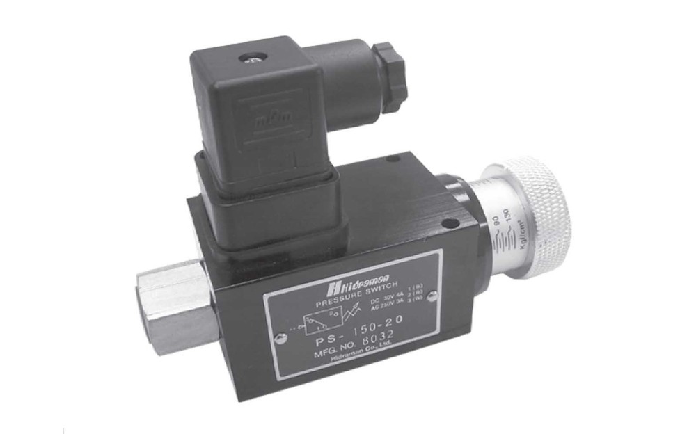 Hidraman Pressure Switch with Indicator Light PS-35-20-L (71-5000 PSI)