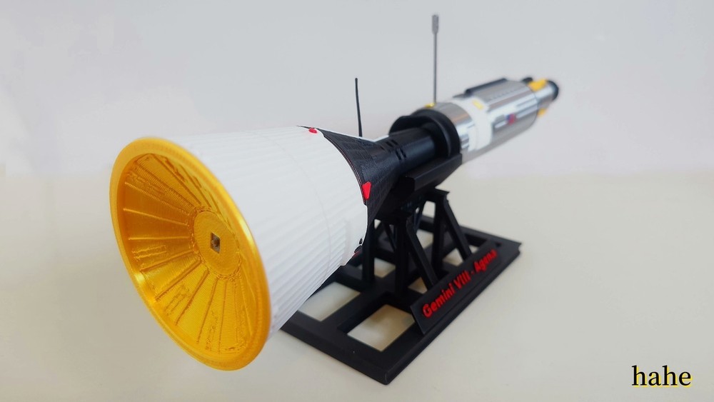 1/72/48 Gemini Spacecraft - Agena Finished Static Model 3D Printed Display Model
