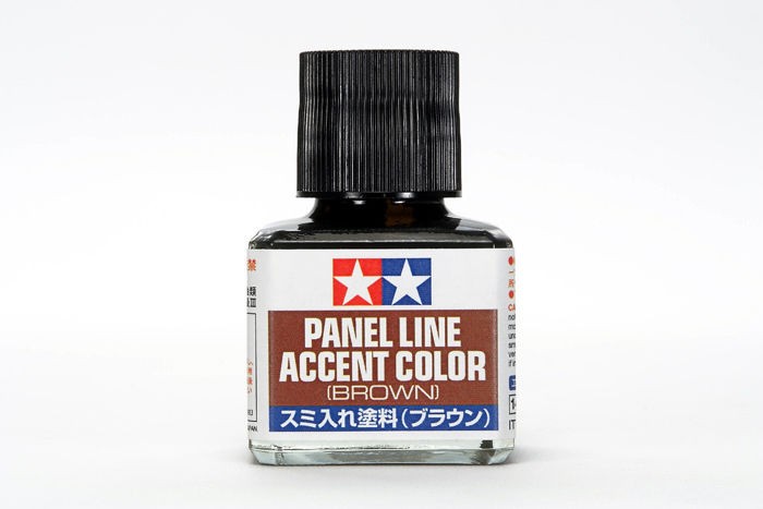 Tamiya 87132 Panel Line Accent Color Brown