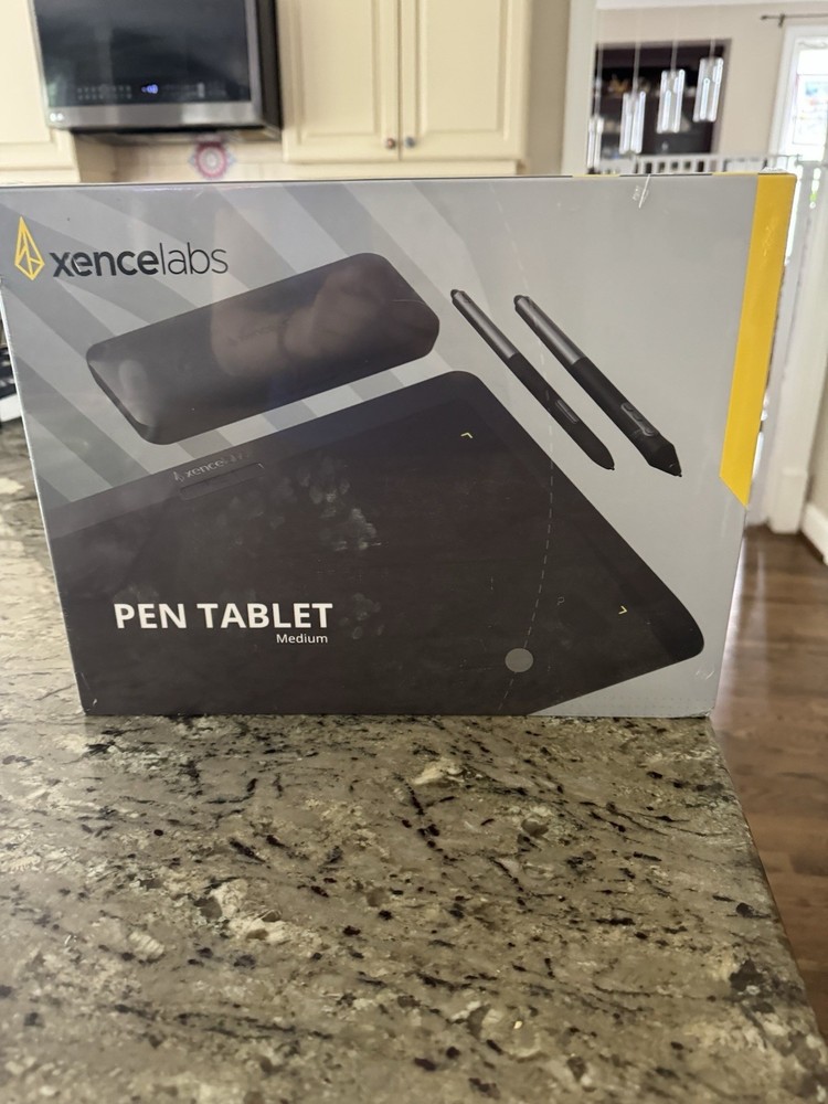 Xencelabs Pen Tablet Medium Tablet Sleeve 3 Button Pen Wireless Dongle Adapter
